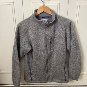 Columbia Gray Knit Fleece